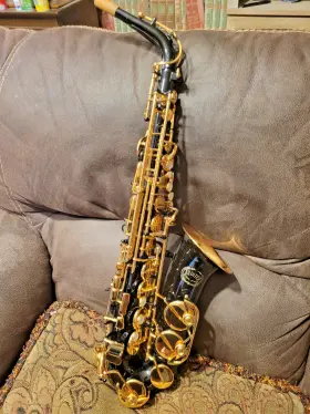 Jas-767 Jupiter Alto Saxophone Black With Gold Keys