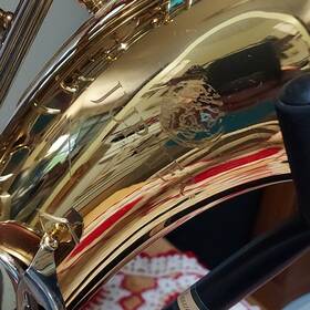 Jupiter Jts-789-ii Jts-789-3 Tenor Saxophone Gold Lacquered Brass Bb Key