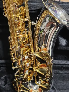 Jts1100sg Jupiter Silver Plated Body Tenor Saxophone With Backpack Case