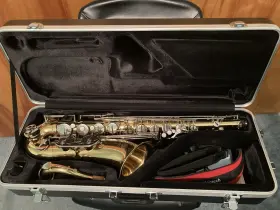 Jts-710 Jupiter Jts710 Tenor Saxophone With Case Neck Straps And Brand New L G Re Reed