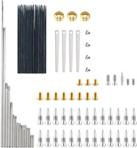 Kitanis 313110751749 Alto Saxophone Repair Kit 92 Pcs Parts Replacement Tools S