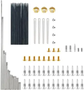 Kitanis 313110751749 Alto Saxophone Repair Kit 92 Pcs Parts Replacement Tools S
