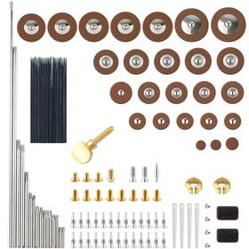 Kitanis 713079827095 Alto Saxophone Repair Kit 118 Pcs Tool-2