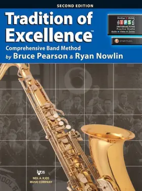 W62xb Kjos Music Company - Tradition Of Excellence Book 2 Bb Tenor Saxophone