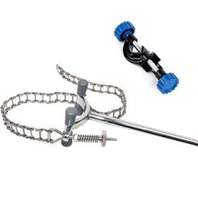 Labzhang 748043042082 Lab Chain Clamp With Adjustable Bosshead Holder Nickel-plated