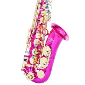 Ae-013 Laiiman Rose Gold Lacquer Brass Alto Instrument Accessories Professional Eb Sax