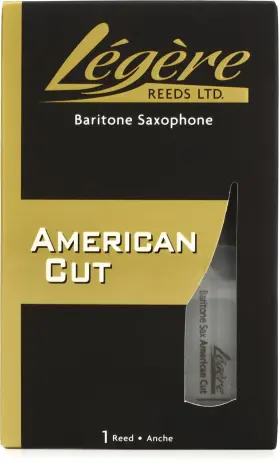 Lgbsa-2.5 Legere - American Cut Baritone Saxophone Reed 2.5