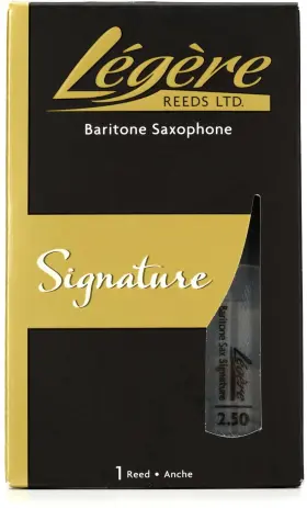 Lgbsss-2.5 Legere Signature Baritone Saxophone Reed - 2.5