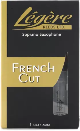 Lgssf-3.5 Legere French Cut Soprano Saxophone Reed - 3.5 Lgssf-3.5 Legere French Cut Soprano Saxophone Reed - 3.5