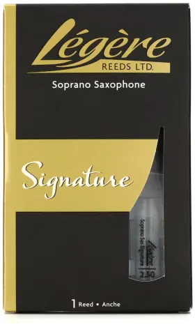 Lgssss-2.5 Legere - Signature Soprano Saxophone Reed 2.5