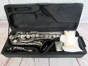 Dx-21120304 Mendini Alto Saxophone E Flat - Black And Nickel Dx-21120304 Mendini Alto Saxophone E Flat - Black And Nickel