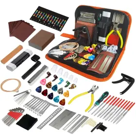 Micling 749204127488 99pcs Professional Guitar Repairing And Maintenance Tool Kit With Capo Strings