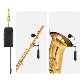 Micvista 701807732711 2.4g Wireless Instruments Microphone Saxophone Portable Handheld M
