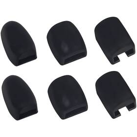 Mikinona Eub33utdwq46rteg4fc00p Saxophone Side Key Pads Silicone Covers 6pcs 2.8x1.5cm Black