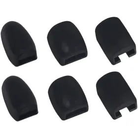 Eub33utdwq46rteg4fc00p Mikinona Saxophone Side Key Pads Silicone Covers 6pcs 2.8x1.5cm Black