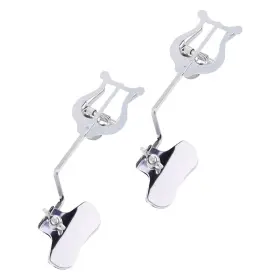 10c4210kwxpdqi293 Milisten 2pcs Trombone Lyre Clip On Metal Music Book Page Holder Sheet M