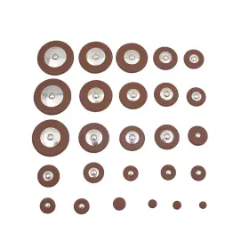Mw039 Mowind 26 Pieces Leather Pads Replacement For Alto Saxophone Sax Accessory