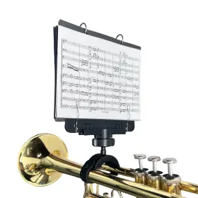 Mb-tc10 Musboard Mb-fp10 Marching Lyre Adjustable Band Music For Trumpet Clari