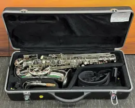 Htas0011 Musikwerks Alto Saxophone Model Student/beginner Nickel Plated With Case