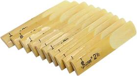 Origlam B0755q1ffm 10pcs Alto Saxophone Reeds - 2.5 Strength Bamboo For