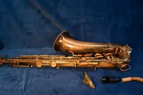 Uz-6759 Otto Link Premier Tenor Saxophone With Gold Plated Mouthpiece And Case