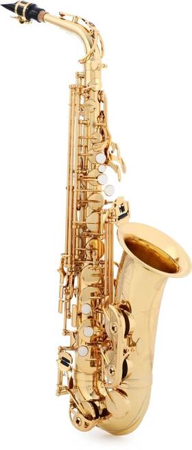 P. Mauriat Lebravo200a P. Le Bravo Alto Saxophone - Gold Brass Matte