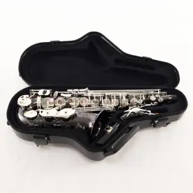 Pmsa-500bxsk P. Mauriat Model Ftblack Pearlft Alto Saxophone Sn 0505221 Excellent