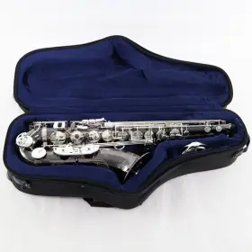 Pmst-500bxsk P. Mauriat Model Ftblack Pearlft Tenor Saxophone Sn 0806622 Excellent