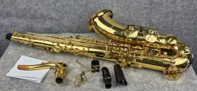 Wi-820-t Palantino Palatino B-flat Tenor Saxophone With Abs Case Mouthpiece Extra Reeds