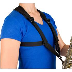 Pro-tec A306sm Protec Saxophone Harness With Deluxe Metal Trigger Small Black