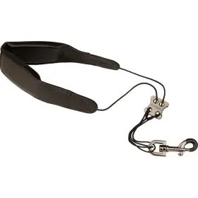 L305m Pro-tec Protec 24-inch Leather Less-stress Saxophone Neck Strap With De