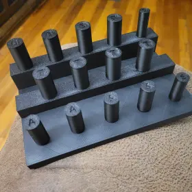 Ms-02 Retro Resonance Saxophone Mouthpiece Stand