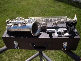 27700008 Reve Vintage Alto Saxophone Model Al-802s With Accessories As Shown
