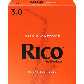 Rico 046716100931 Alto Saxophone Reeds Box Of 10 Strength 3