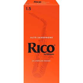 Rico 046716532497 Alto Saxophone Reeds Box Of 25 Strength 1.5