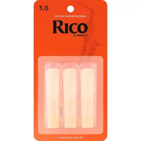 Rico 046716572776 Alto Saxophone Reeds Box Of 3 Strength