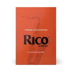 Rka1025 Rico 10 Pack Tenor Saxophone Reeds # 2.5 Strength 2 1/2