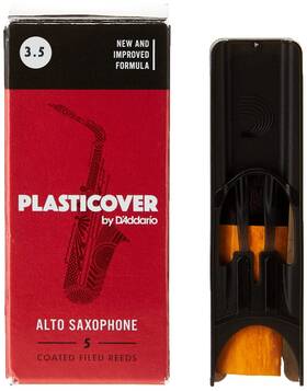 Rico Rrp05asx350 Plasticover Reeds Strength 3.5 Coated For Moisture And Climate Changes