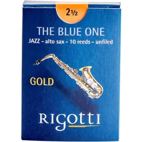 As25l Rigotti Gold Alto Saxophone Reeds Strength 2.5 Light