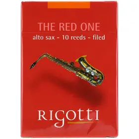 Rg.csa-2.5l Rigotti Alto Saxophone Reed Gold Classic Cut 2.5 Light 10 Pack