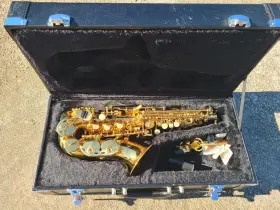 Scb1118 Selman Model Soprano Saxophone Curved Engraved And Case