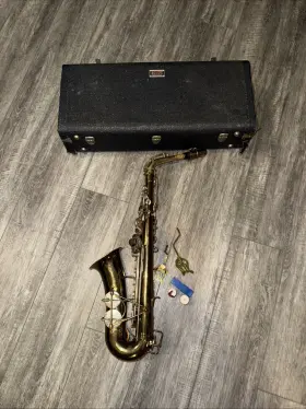 382414 Selmer Vintage H&a Bundy Tenor Sax Without Riginal Case Sn 382414 Selmer Vintage H&a Bundy Tenor Sax Without Riginal Case Sn