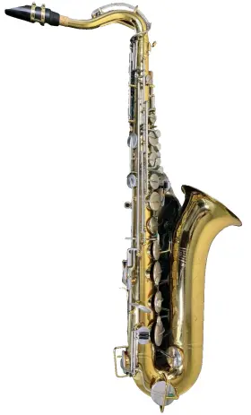 534223 Selmer Bundy Tenor Saxophone With Case Super Action 80 Series Ii Circa 1995