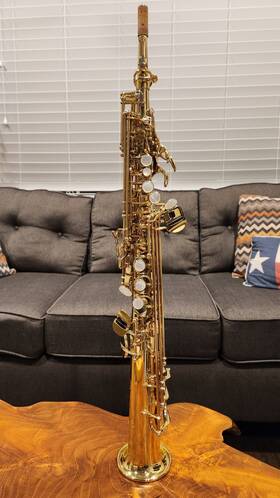 Selmer 53jm Paris Series Iii Professional Soprano Saxophone Gold