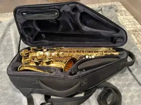 Selmer 648023174232 Paris Supreme Alto Sax Dark Gold Lacquer