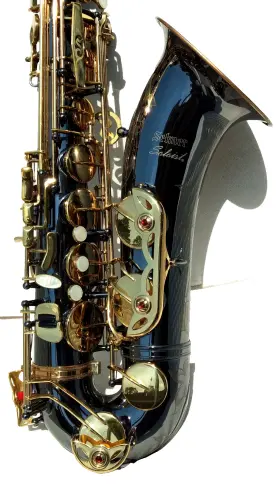 Ak05510050 Selmer Inch Soloist Black/gold Tenor Sax With Berg Style Mpc.& Bam Case - Very Nice