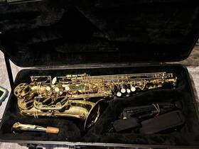 Selmer As600l Aristocrat Alto Saxophone Eb With Case Strap Mouthpiece
