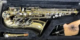 At09310008 Selmer Aristocrat As600 Alto Sax Hard Case Pristine Condition