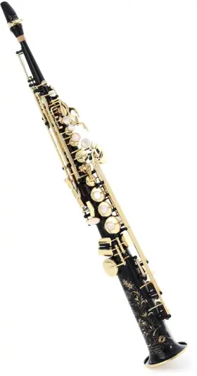 Selmer Paris 641064800726 51 Series Ii Jubilee Edition Professional Soprano Saxophone - Black