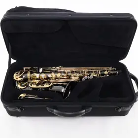 23115178 Selmer Sas511b Model Eb Alto Saxophone In Black Lacquer Sn Excellent